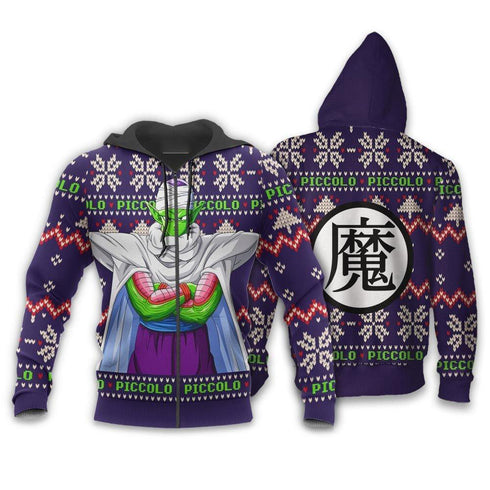 Divesart - Piccolo maglione di Natale Regali di Natale personalizzati Anime Dragon Ball